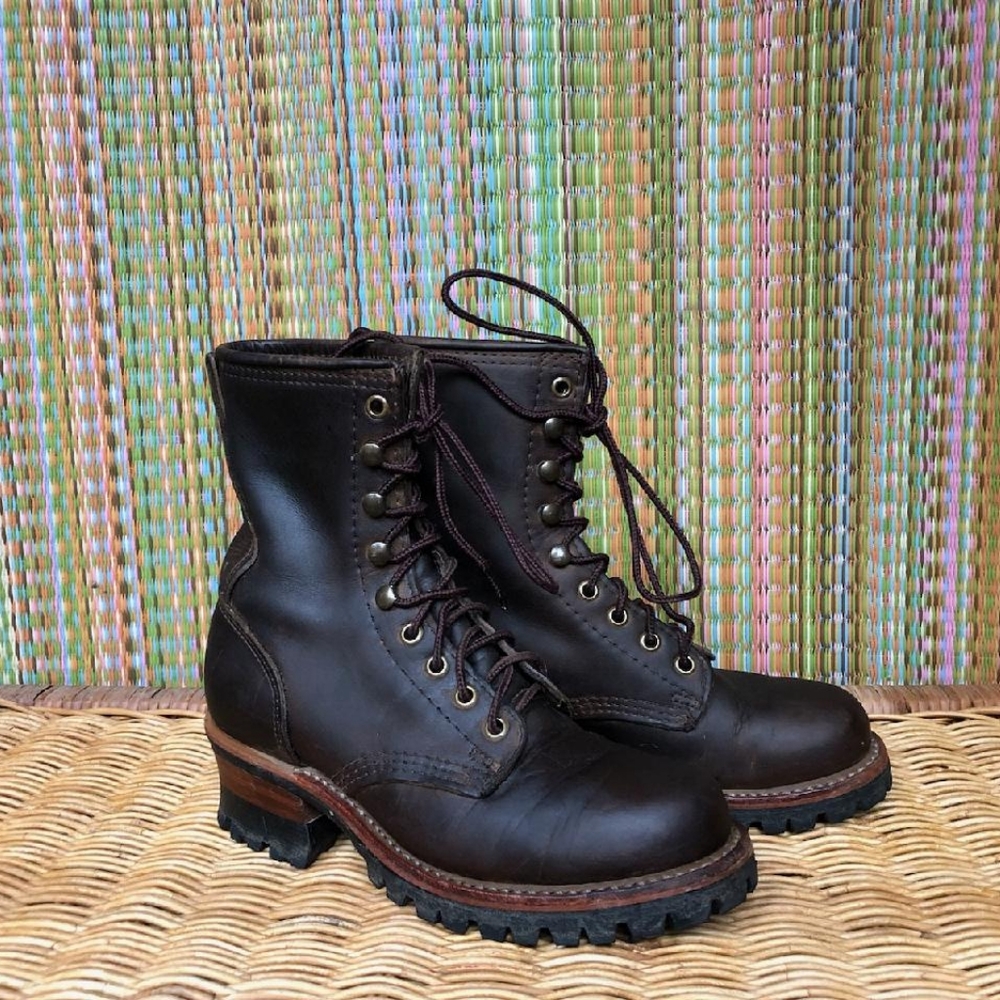 Frye Logger Boot 8G Womens Vibram